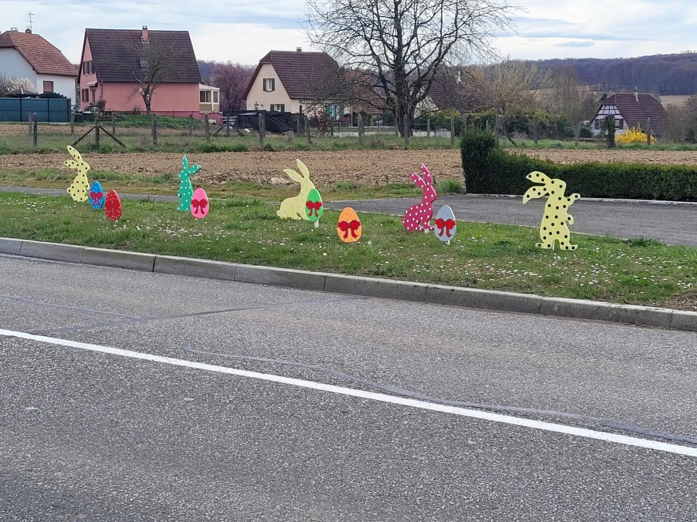 sortie du village vers B&acirc;le