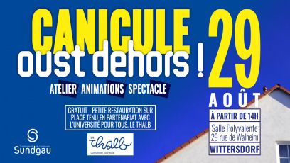 Canicule ? Oust dehors