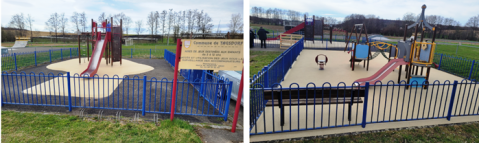 Aires de Jeux à nouveau opérationnelles